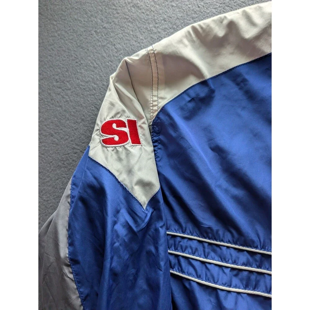 Nfl Team Apparel New York Giants Sports Illustrated Jacket Size XL Windbreaker